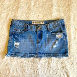 Like-New Vintage Hollister Denim Skirt